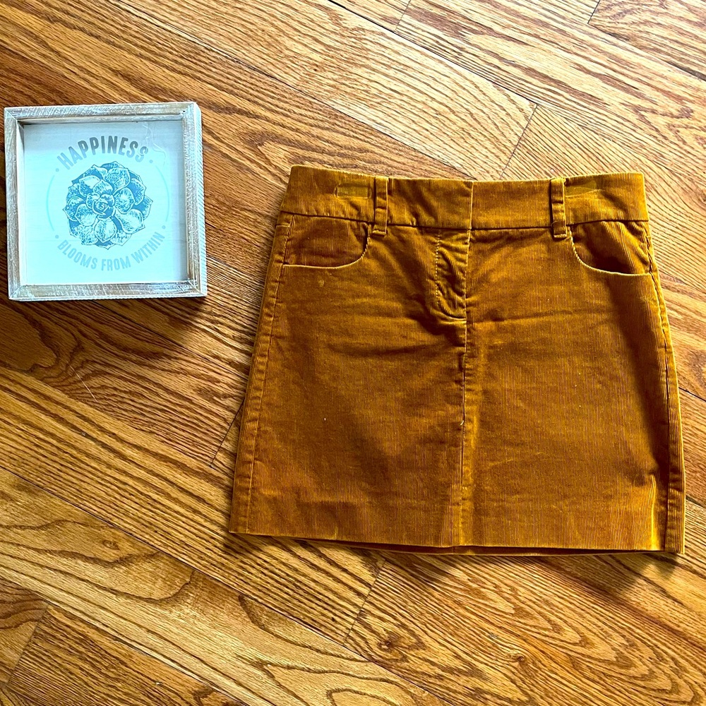 JCrew corduroy skirt